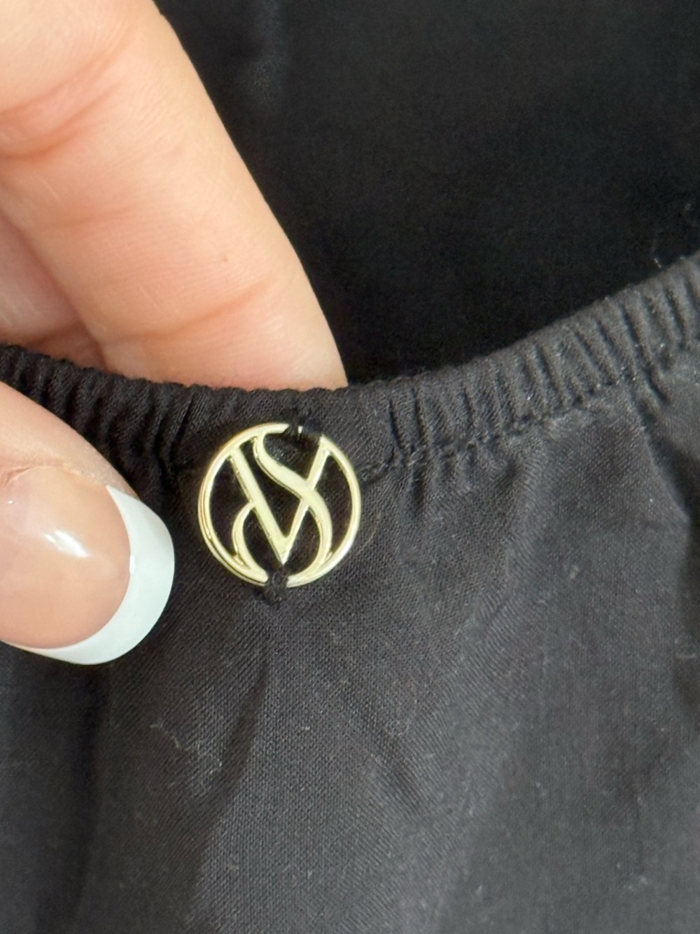 Luxury Black Halter Maxi Swim Cover-Up | Open Back Resort Dress Victoria Secret - Picture 5 of 6